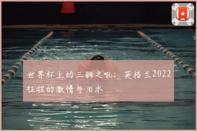 世界杯上的三狮之吼：英格兰2022征程的激情与泪水