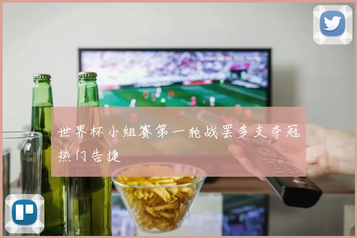 世界杯小组赛第一轮战罢多支夺冠热门告捷