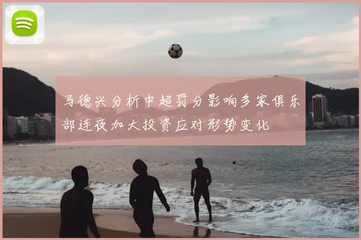 马德兴分析中超罚分影响多家俱乐部连夜加大投资应对形势变化