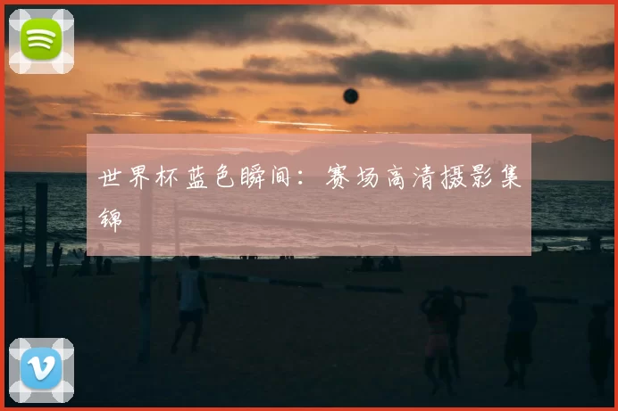 世界杯蓝色瞬间：赛场高清摄影集锦